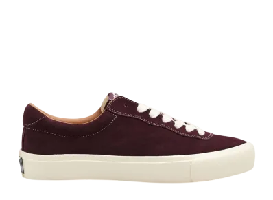 Last Resort AB VM001 Lo Suede "Fig Red/White"