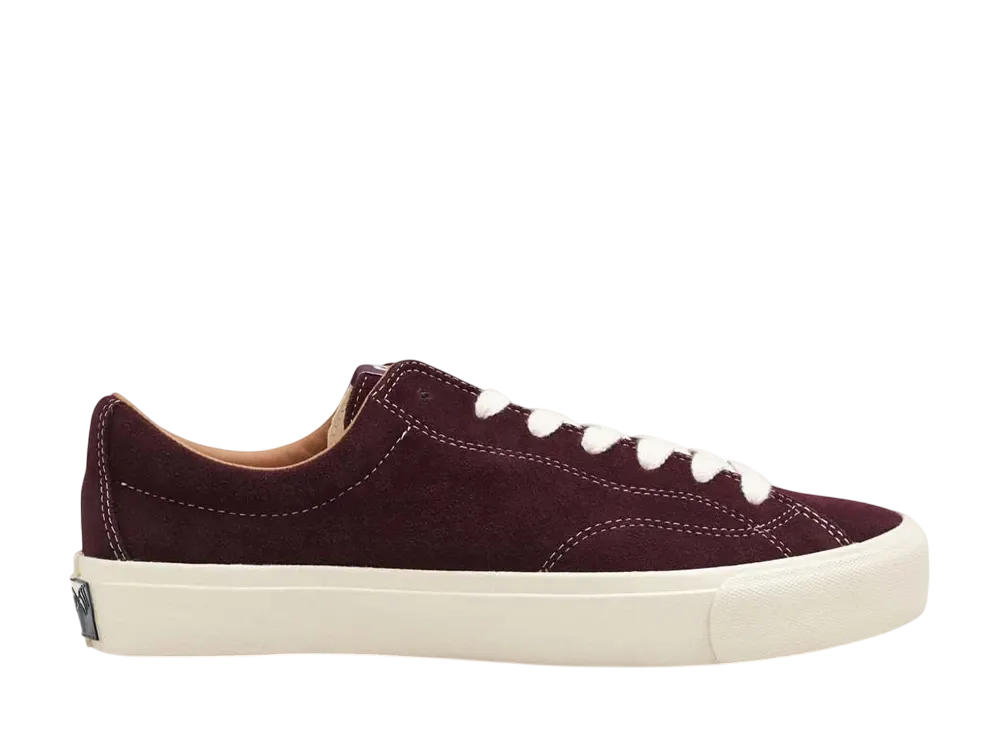 Last Resort AB VM003 Lo Suede "Fig Red/White"