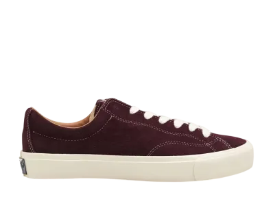 Last Resort AB VM003 Lo Suede "Fig Red/White"