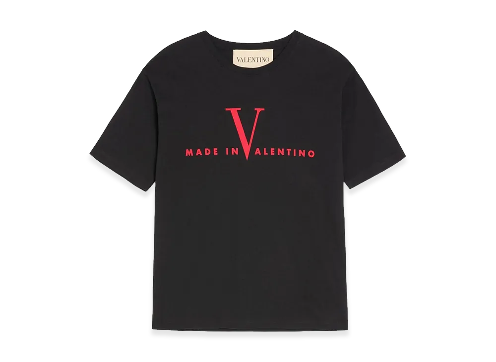 Valentino Cotton T-Shirt "Black"