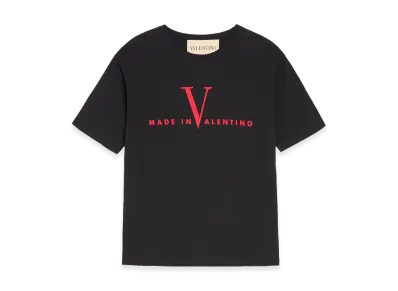 Valentino Cotton T-Shirt "Black"