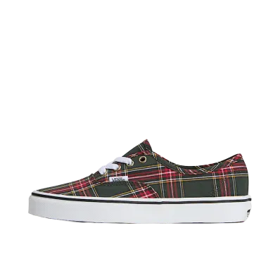 Vans Authentic "Tartan Oil Green"