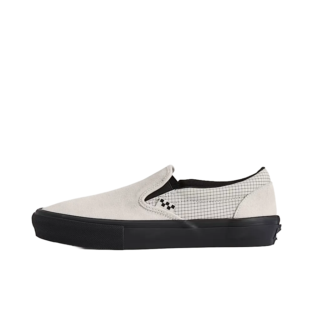 Vans Skate Slip-On "Ripstop Turtledove White/Black"