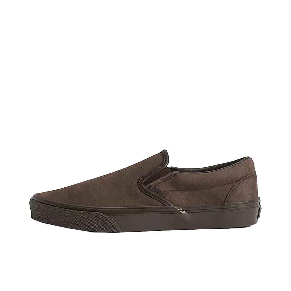 Vans Classic Slip-On "Leather Brown"
