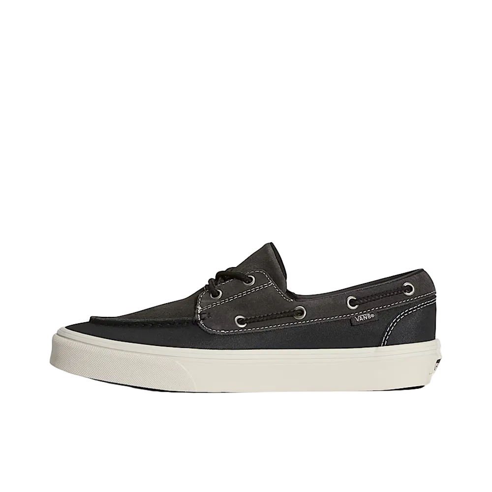 Vans 2 Eyelet Boat Weatherized "Faded Black"