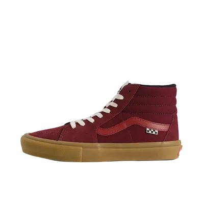 Vans Skate Sk8-Hi "Maroon/Gum"