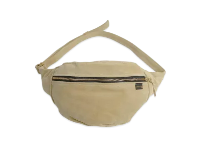 VANSON Leather Pouch Large Fanny Pack "Tan Suede"