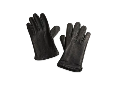 VANSON Leather Gloves Roper "Black"