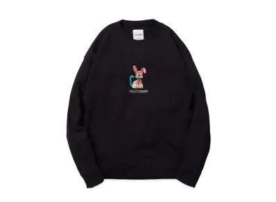 VAULTROOM Key Cat Rabbit Cos Crewneck "Black"
