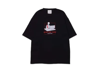 VAULTROOM Bang The Table Tee "Black"
