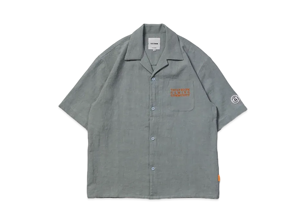 VAULTROOM VGC Open Collar Shirt "Blue"