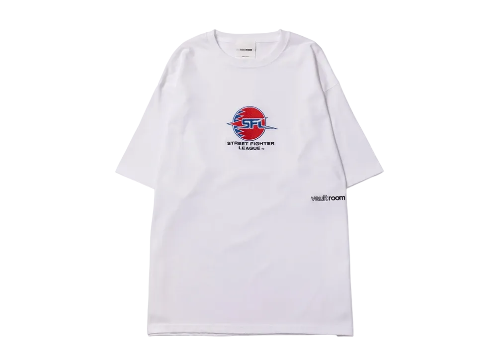VAULTROOM x STREET FIGHTER LEAGUE SFL Tee "White"