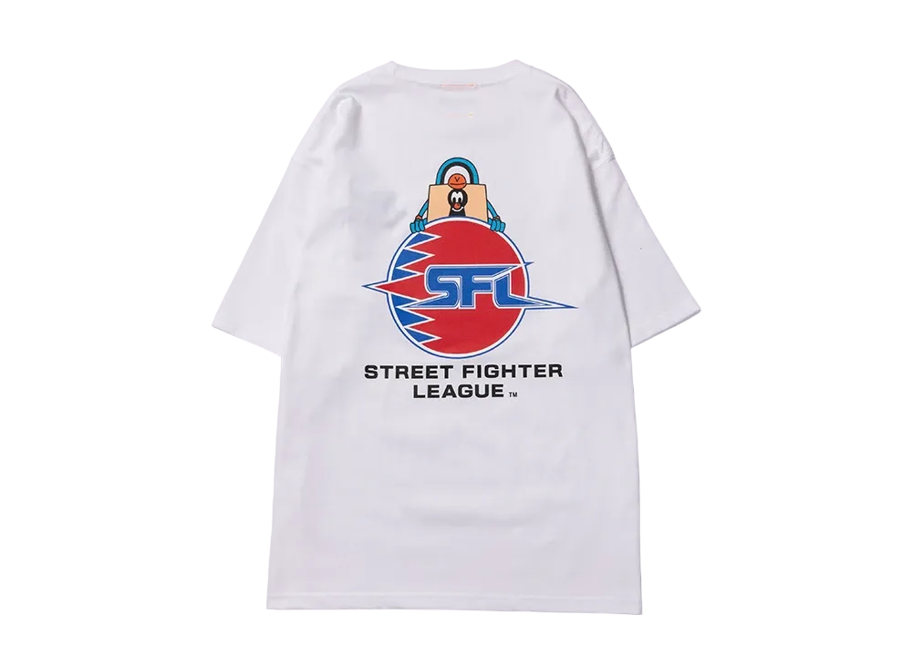 VAULTROOM x STREET FIGHTER LEAGUE VR x SFL Tee "White"