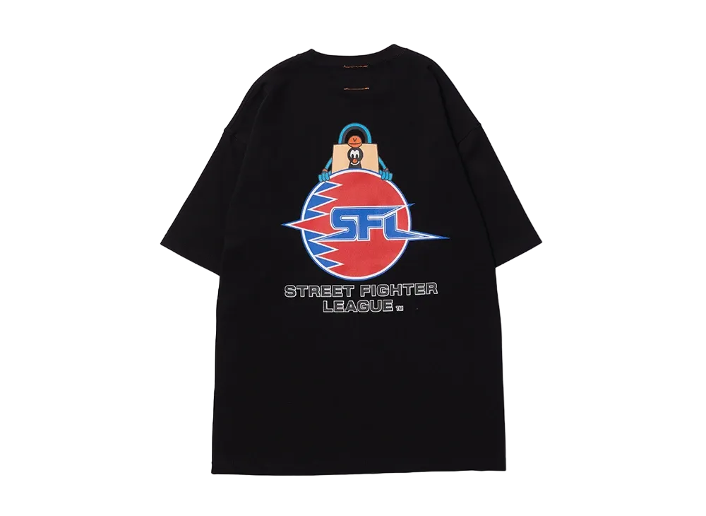 VAULTROOM x STREET FIGHTER LEAGUE VR x SFL Tee "Black"