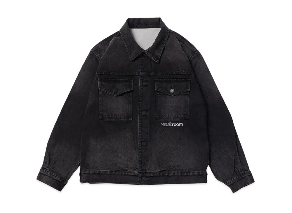 VAULTROOM Logo Denim Jacket "Black"