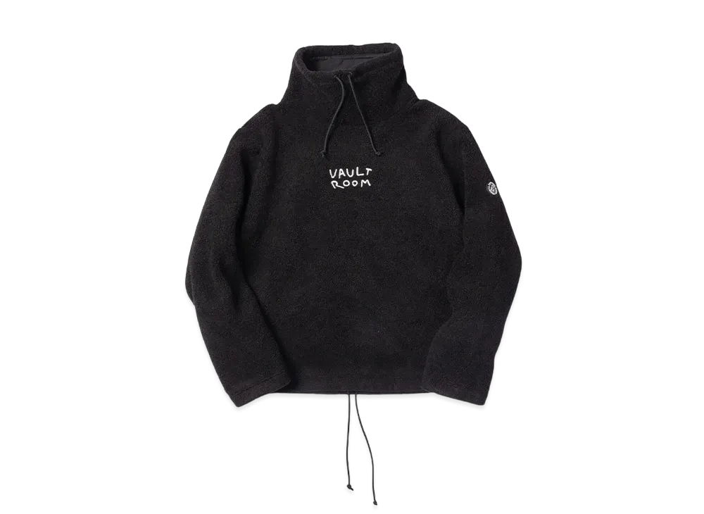 VAULTROOM OG Logo Pullover Boa Jacket "Black"