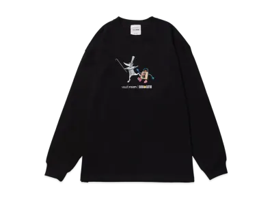 VAULTROOM x SOUL EATER Excalibur L/S Tee "Black"