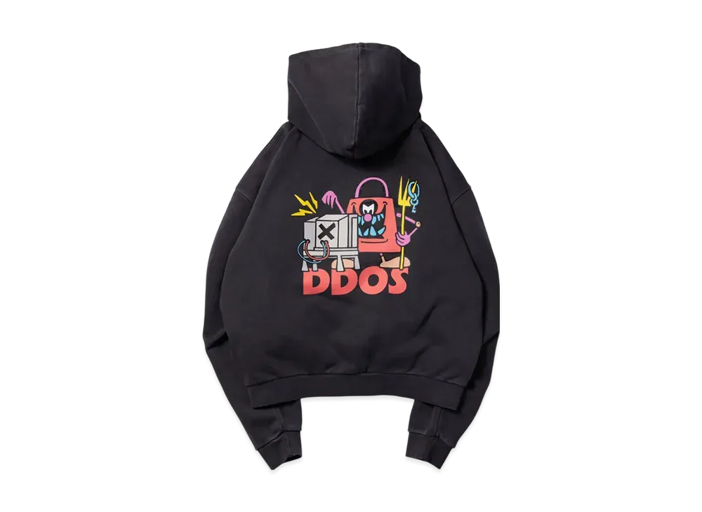VAULTROOM DDOS Zip Hoodie "Black"