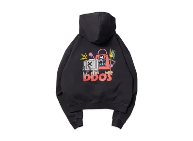 VAULTROOM DDOS Zip Hoodie "Black"