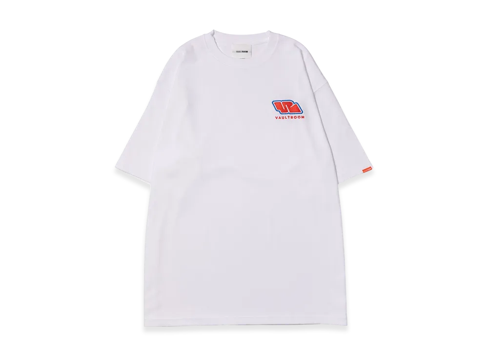 VAULTROOM VR Logo Tee "White/Orange"