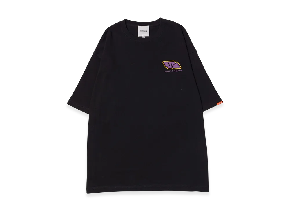 VAULTROOM VR Logo Tee "Black/Purple"