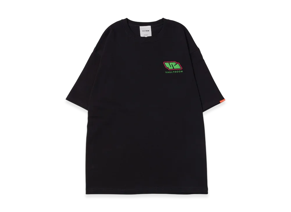 VAULTROOM VR Logo Tee "Black/Green"