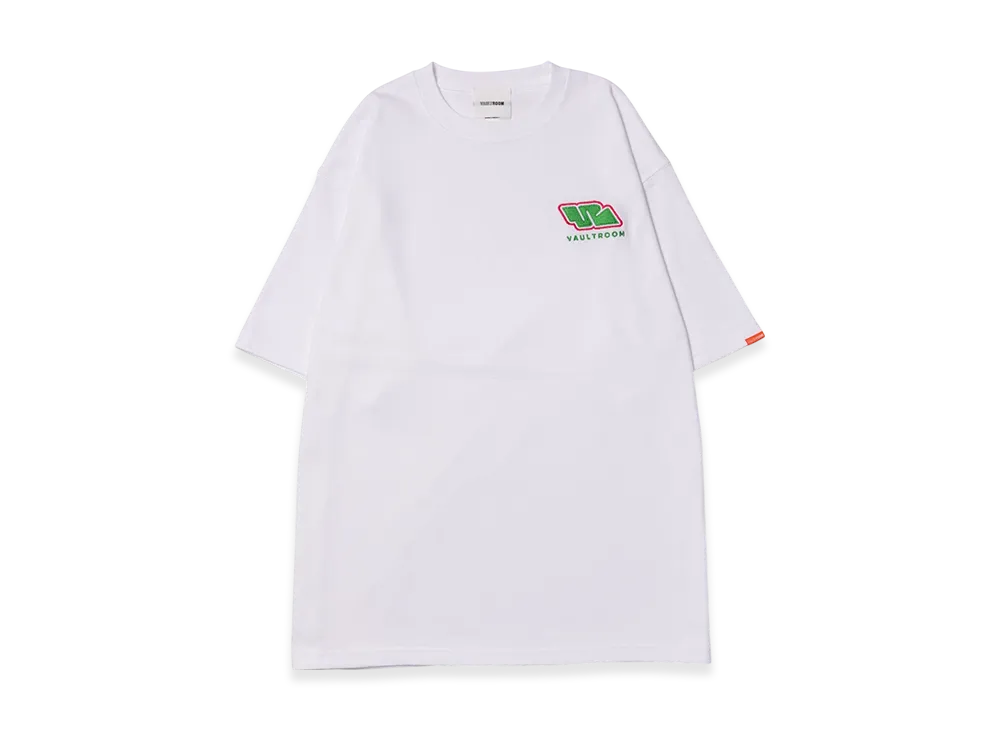 VAULTROOM VR Logo Tee "White/Green"