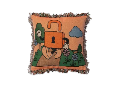 VAULTROOM VWC Jacquard Cushion "Orange"