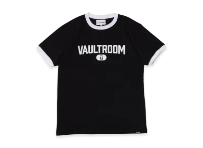 VAULTROOM City Logo Trim Tee "Black/White"