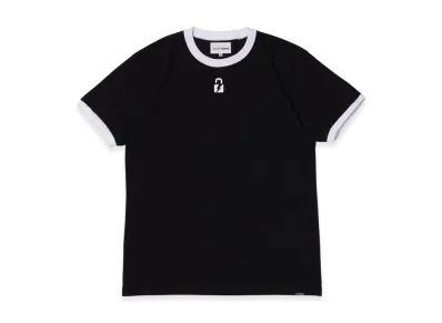 VAULTROOM Key Logo Trim Tee "Black/White"