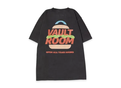 VAULTROOM Burger Logo Tee "Charcoal"