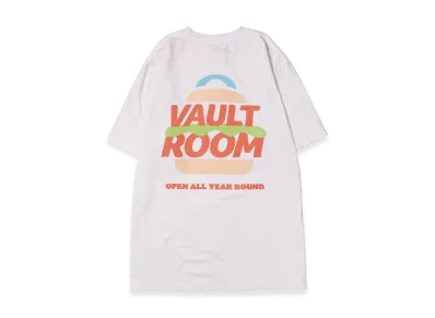 VAULTROOM Burger Logo Tee "Off White"