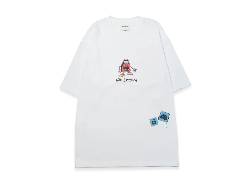 vaultroom nqrse TEE / WHITE Vaultroom DEVIL TEE / WHT Lサイズ