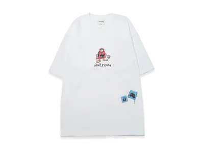 VAULTROOM Devil Doodle Tee "White"