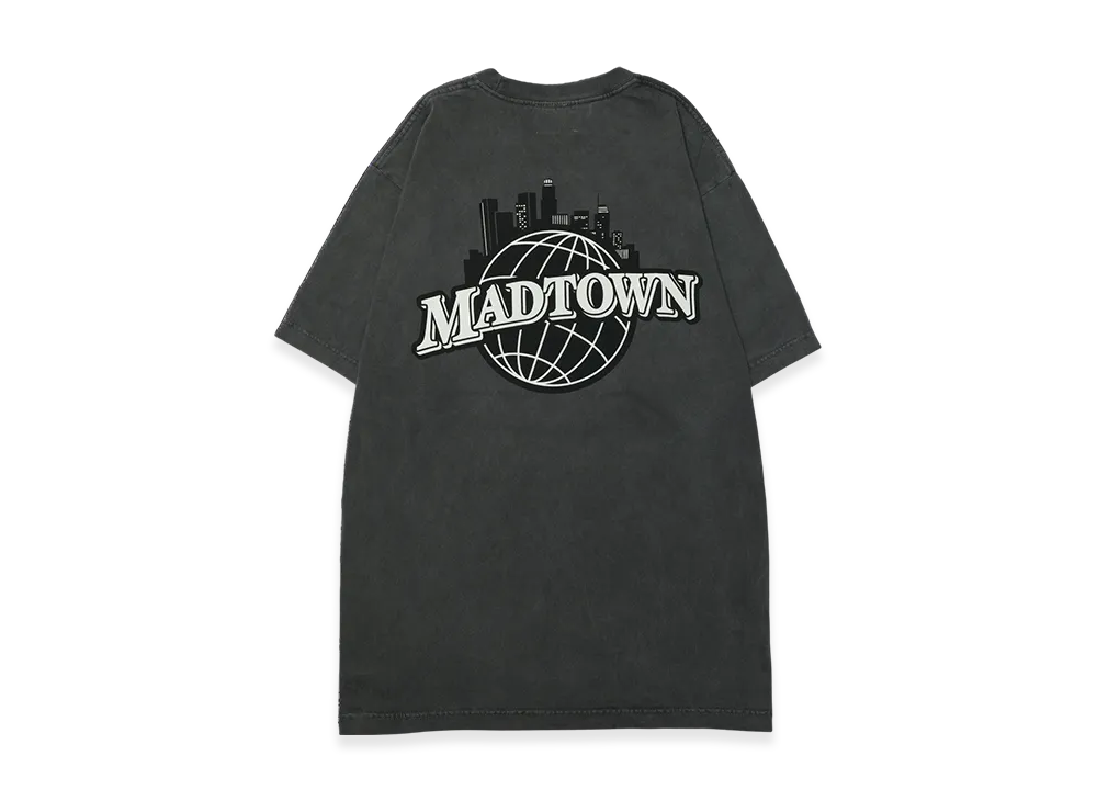 VAULTROOM Mad Town Monochro Logo Tee "Charcoal"