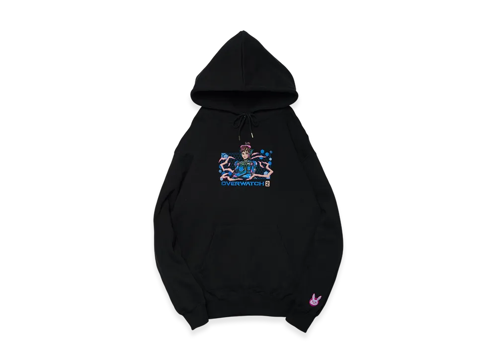 VAULTROOM x OVERWATCH2 D.VA Hoodie "Black"