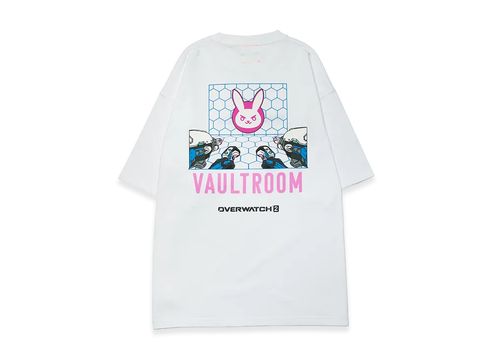 VAULTROOM x OVERWATCH2 D.VA Tee "White"
