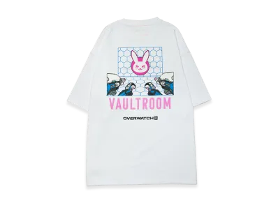 VAULTROOM x OVERWATCH2 D.VA Tee "White"