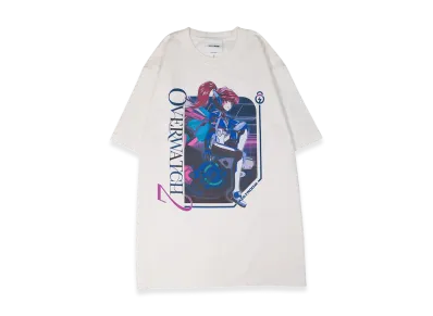 VAULTROOM x OVERWATCH2 D.VA On Mech Tee "Off White"