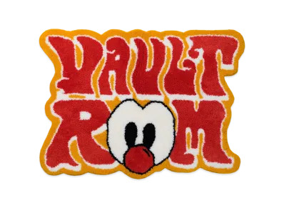 VAULTROOM 70's Logo Rug "Red"