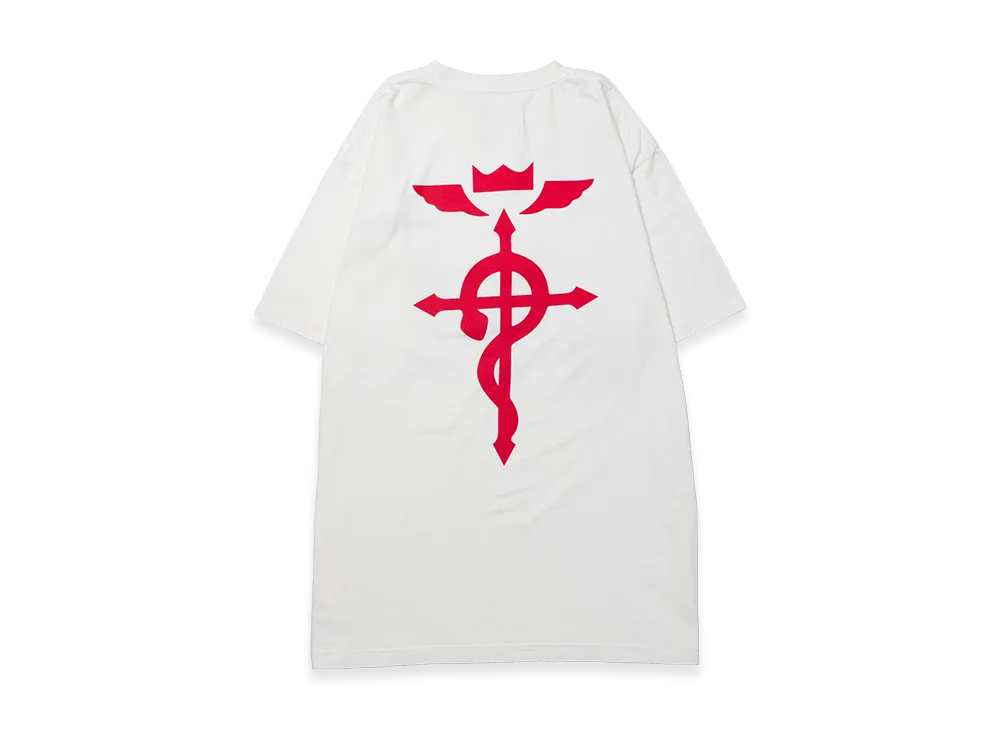 VAULTROOM x Fullmetal Alchemist Flamel Cross Tee "Off White"