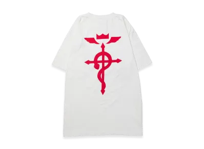 VAULTROOM x Fullmetal Alchemist Flamel Cross Tee "Off White"