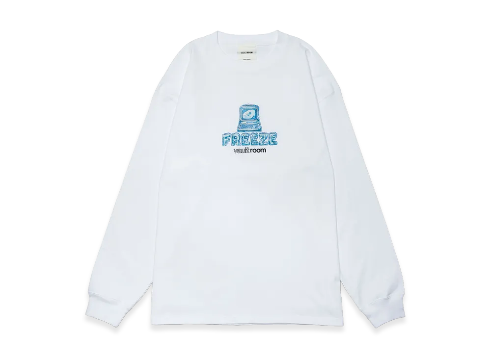 VAULTROOM Freeze L/S Tee "White"
