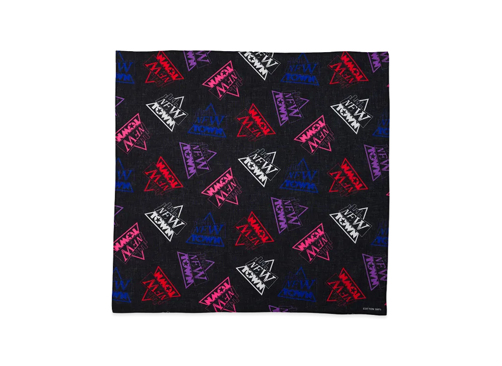 VAULTROOM x NEWTOWN Bandana "Black"