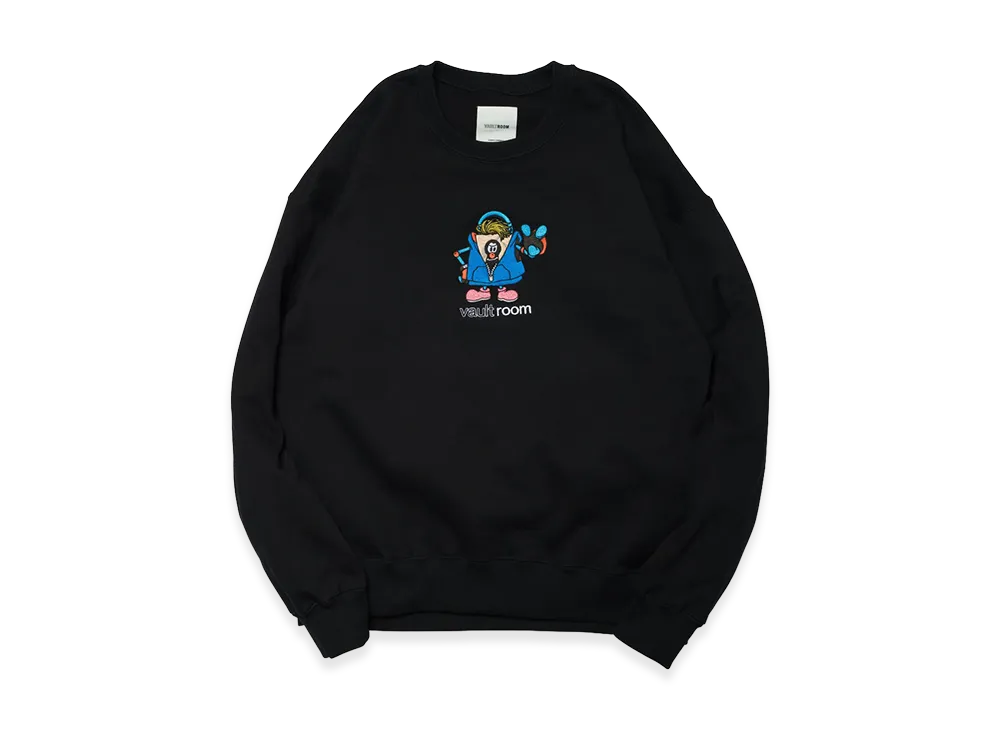 VAULTROOM x CAPCOM CUP Luke Cos Crewneck "Black"