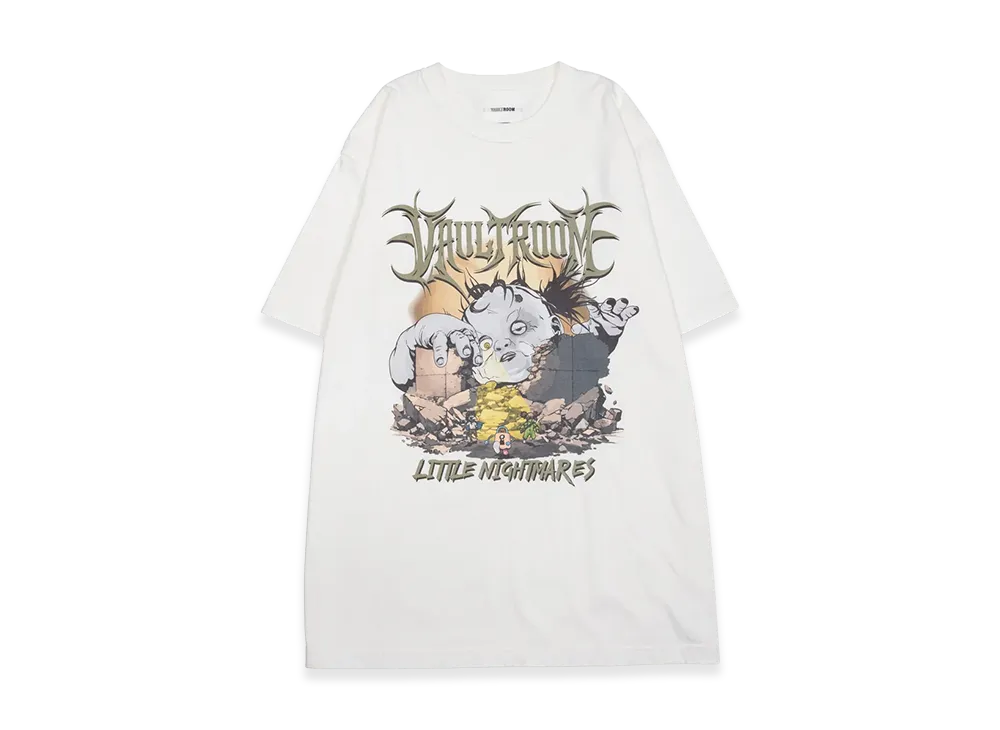 VAULTROOM x LITTLE NIGHTMARES Monster Baby Tee "Off White"