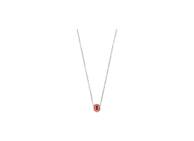 VAULTROOM Keyhole Necklace "Orange"