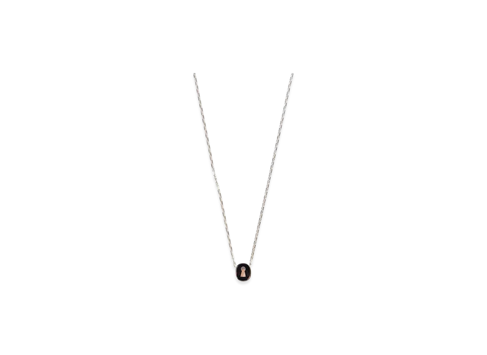 VAULTROOM Keyhole Necklace "Black"