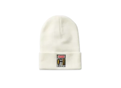 VANS AVE Tall Cuff Beanie "White"