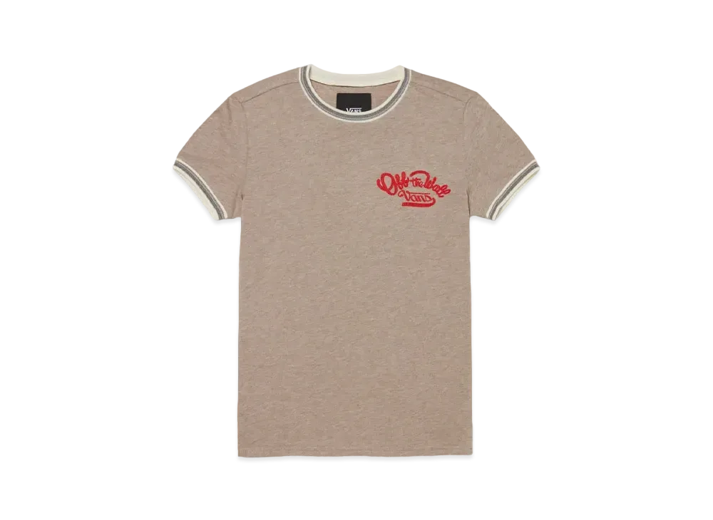 VANS TDC Ringer SS Tee Shirt 2 "Oatmeal Heather"